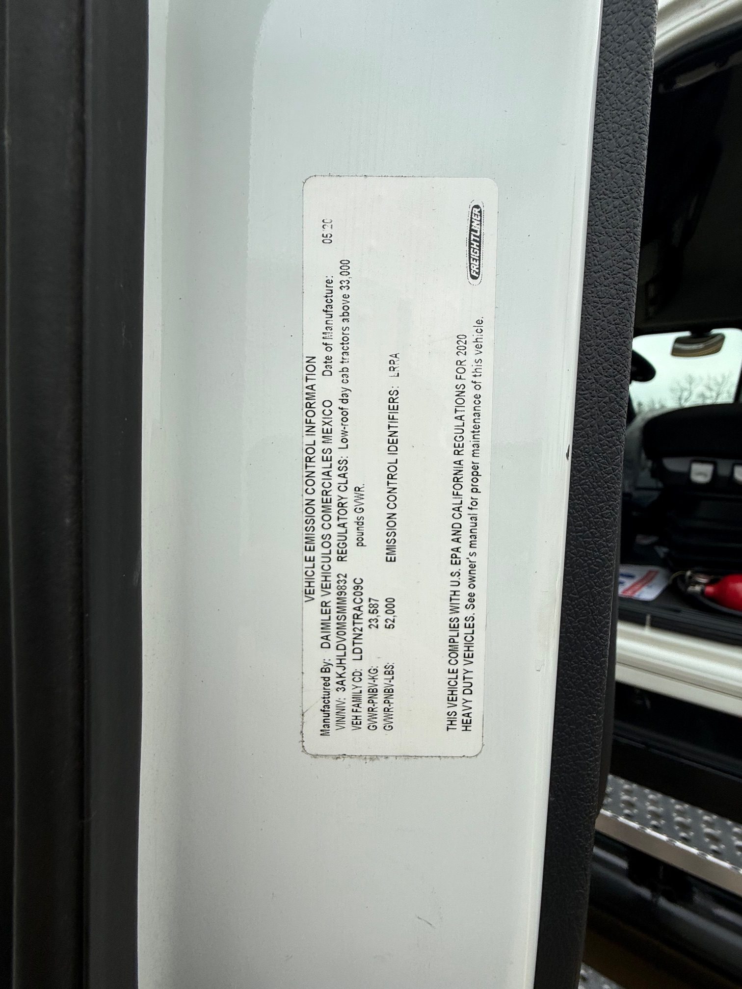 2021 Freightliner CASCADIA 126 212133-19 2021 Freightliner CASCADIA 126 212133-19