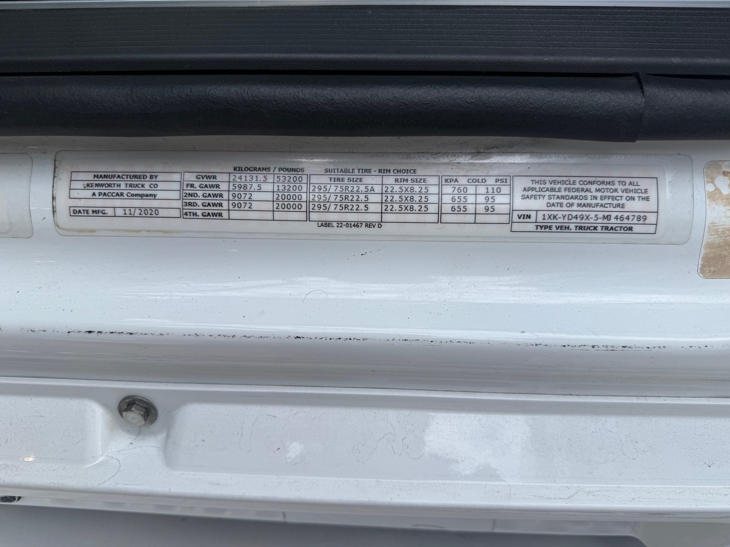 2021 KENWORTH T680 212471-14 2021 KENWORTH T680 212471-14