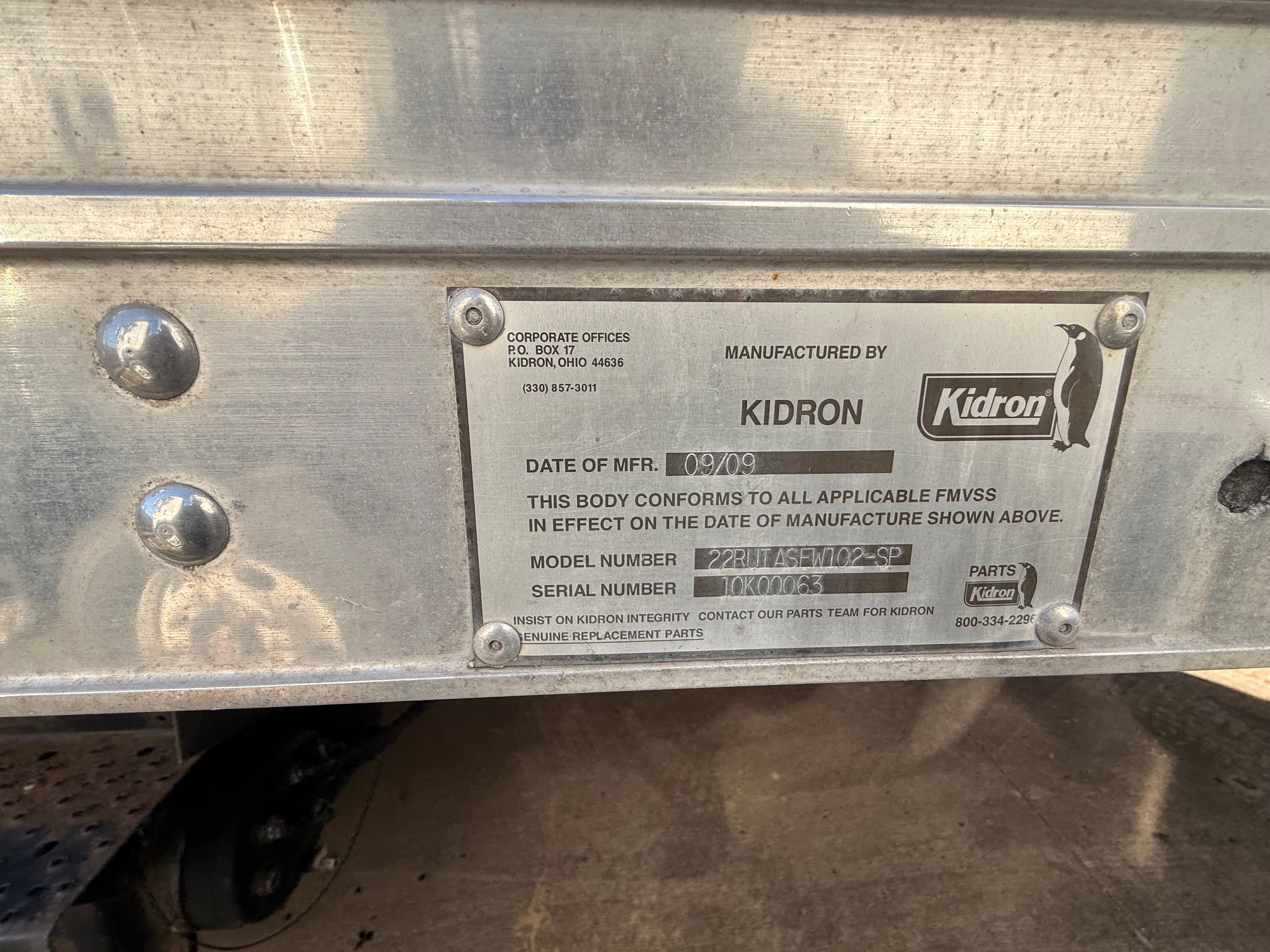 2010 Freightliner M2106 123362-10 2010 Freightliner M2106 123362-10