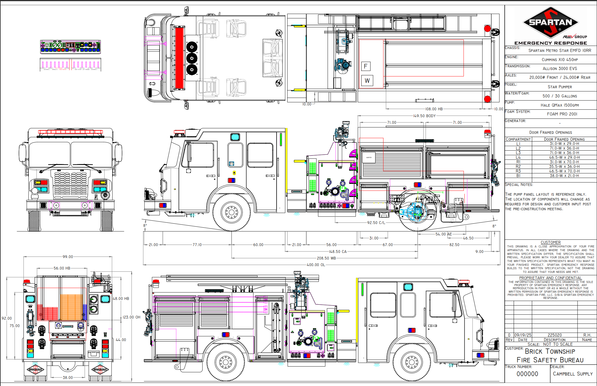 Pioneer Hose Fire Co # 1 - Spartan ER Star Pumper