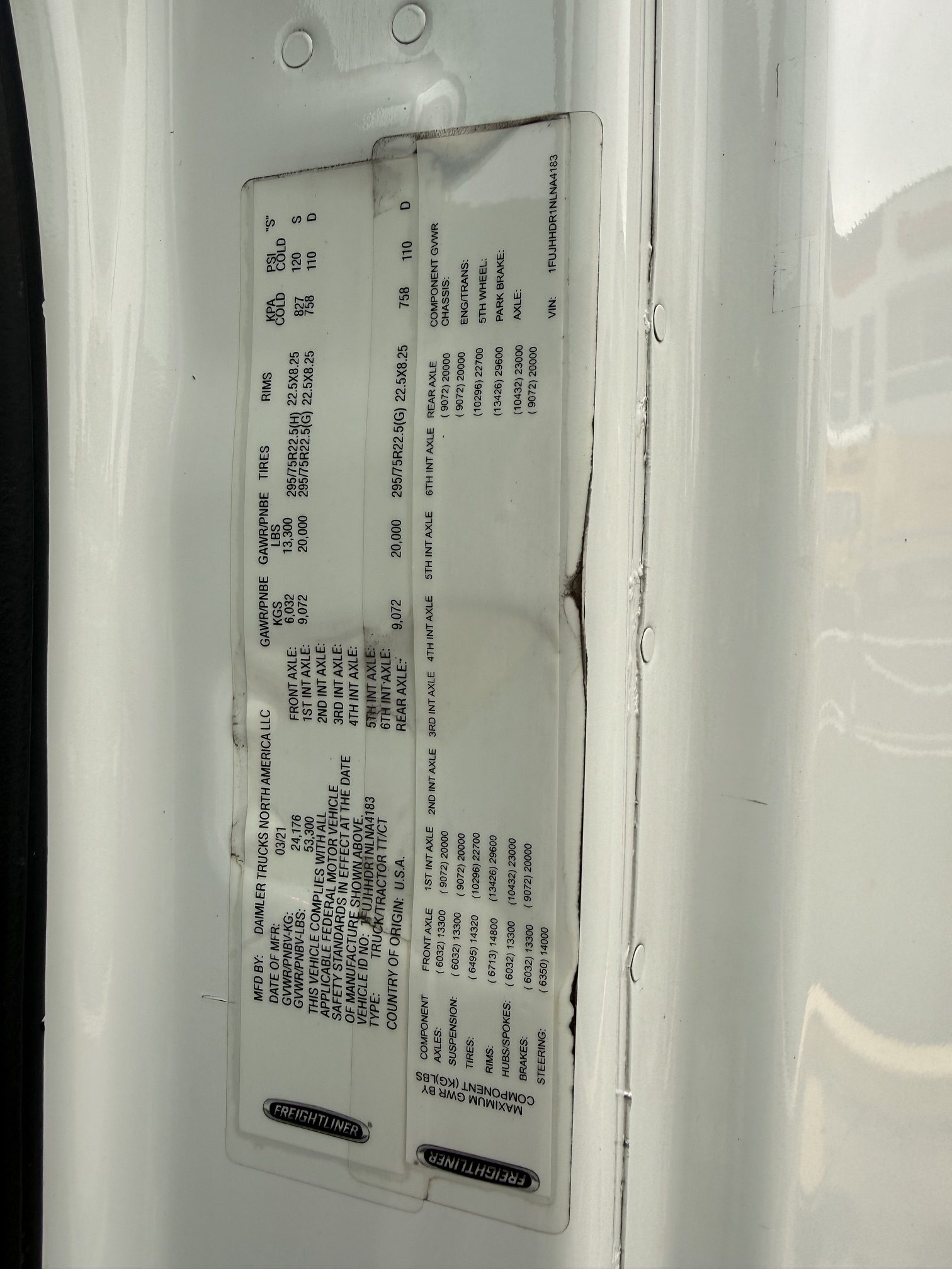 2022 Freightliner CASCADIA PT126S 184577-08 2022 Freightliner CASCADIA PT126S 184577-08